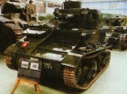 維克斯Mk.VIB型輕型戰車，在第二次大戰期間大量參戰。